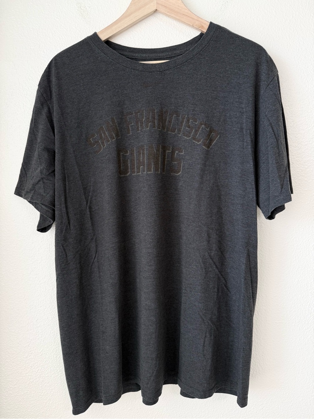 Nike MLB San Francisco Giants Tri-Blend Graphic Tee Dark Gray Men’s XXL